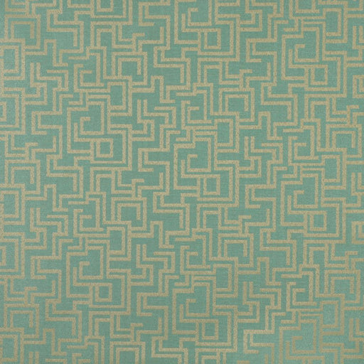 Charlotte - 6632 - Seafoam/Geometric - Fabric by the Yard Seafoam/Geometric