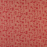 Charlotte - 6638 - Ruby/Geometric - Fabric by the Yard