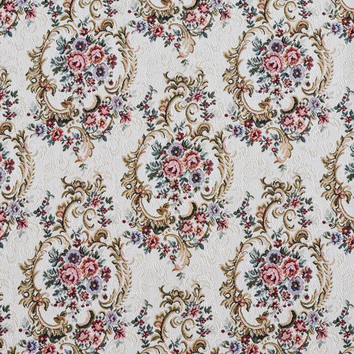 Charlotte - 6641 - Ivory - Fabric by the Yard Ivory