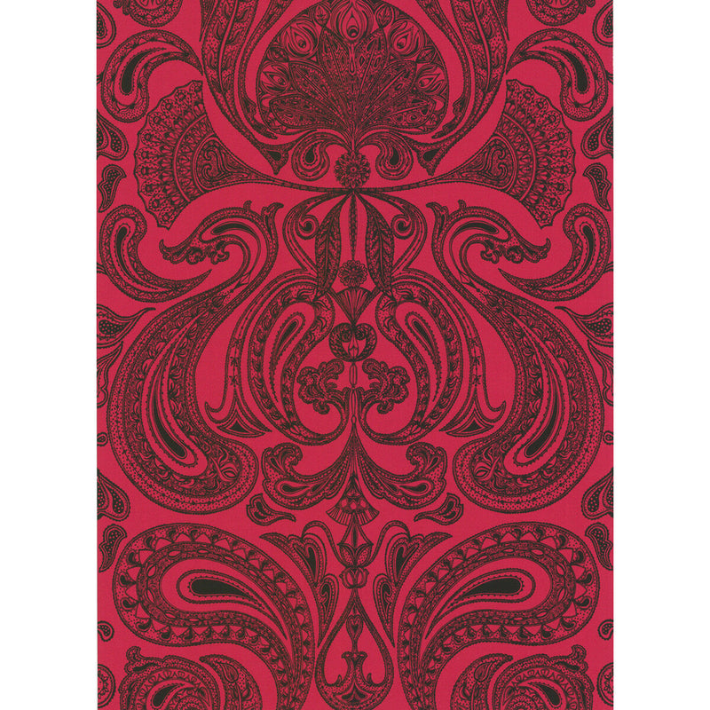 COLE & SON - MALABAR- RED/BLA - Wallcovering by the Roll RED/BLA