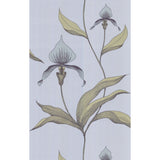 COLE & SON - ORCHID- BLUE GR - Wallcovering by the Roll