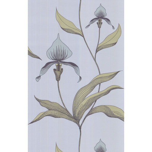 COLE & SON - ORCHID- BLUE GR - Wallcovering by the Roll BLUE GR