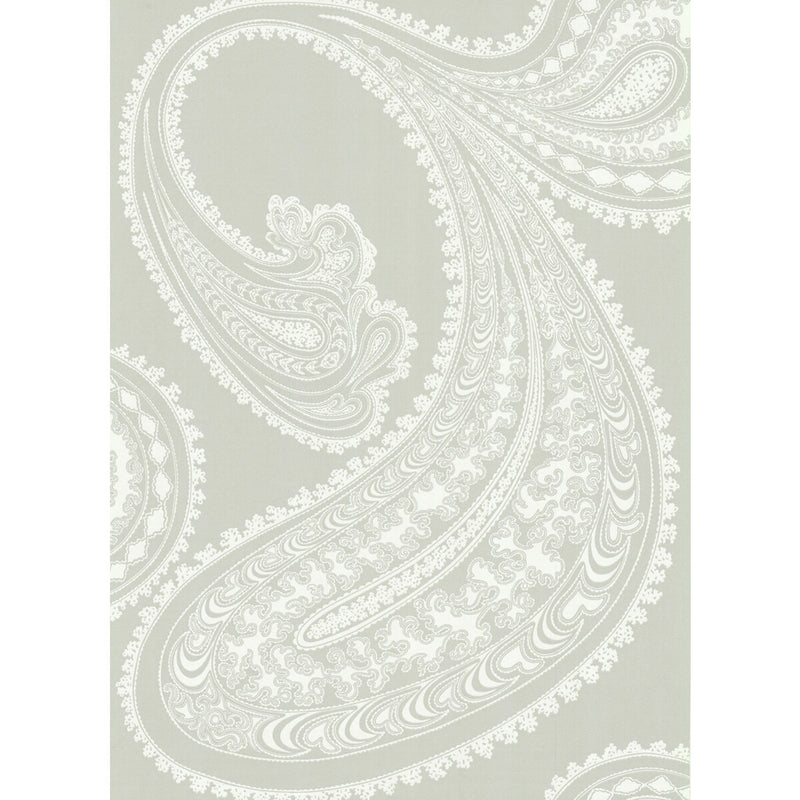 COLE & SON - RAJAPUR- WHITE/GY - Wallcovering by the Roll WHITE/GY