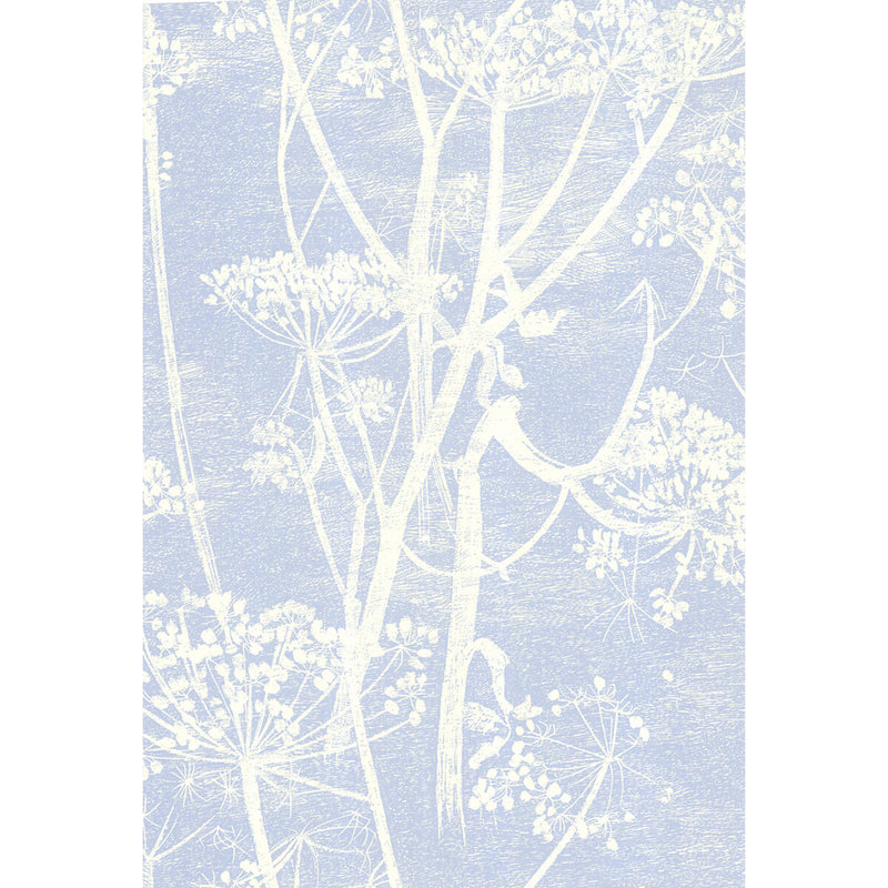 COLE & SON - COW PARSLEY- WHITE/BLU - Wallcovering by the Roll WHITE/BLU