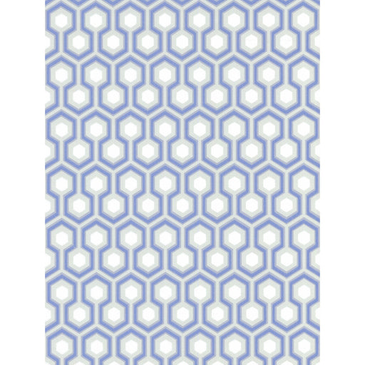 COLE & SON - HICKS HEXAGON- BLUE/GR - Wallcovering by the Roll BLUE/GR