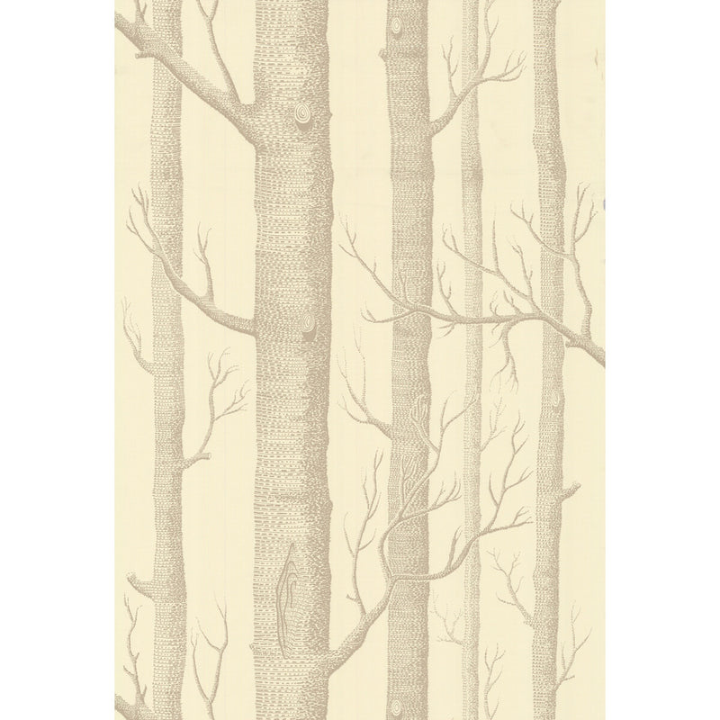 COLE & SON - WOODS- BEIGE/CREAM - Wallcovering by the Roll BEIGE/CREAM