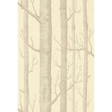 COLE & SON - WOODS- BEIGE/CREAM - Wallcovering by the Roll
