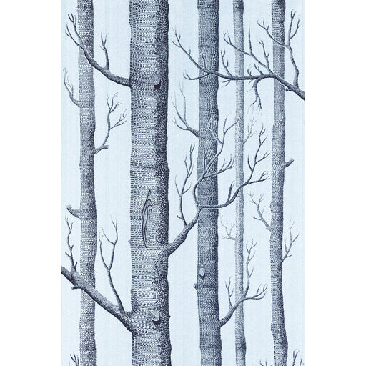 COLE & SON - WOODS- CHOC/SILVER - Wallcovering by the Roll CHOC/SILVER