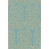 COLE & SON - ALPANA- GOLD/AQUA - Wallcovering by the Roll