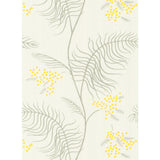 COLE & SON - MIMOSA- WHITE - Wallcovering by the Roll