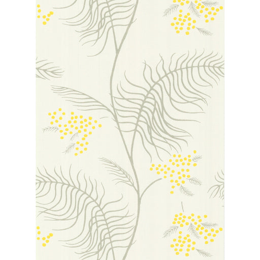 COLE & SON - MIMOSA- WHITE - Wallcovering by the Roll WHITE