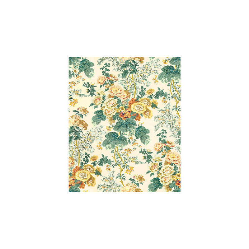LEE JOFA - HOLLYHOCK HDB- YELLOW - Fabric by the Yard YELLOW