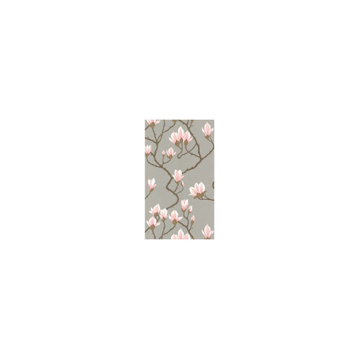 COLE & SON - MAGNOLIA WP- GREY LUSTRE - Wallcovering by the Roll GREY LUSTRE