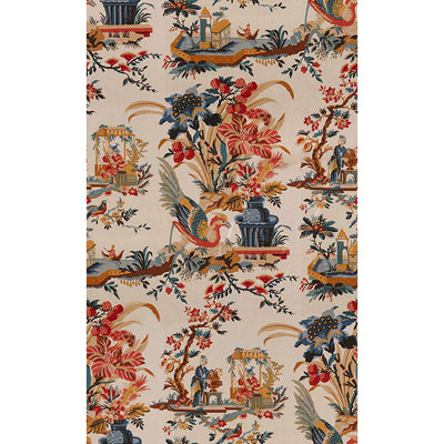 BRUNSCHWIG & FILS - LE LAC- RED/BLUE - Fabric by the Yard - 8012136_195
