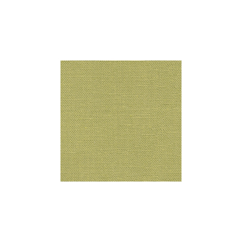 BRUNSCHWIG & FILS - BANKERS LINEN- LIME - Fabric by the Yard LIME