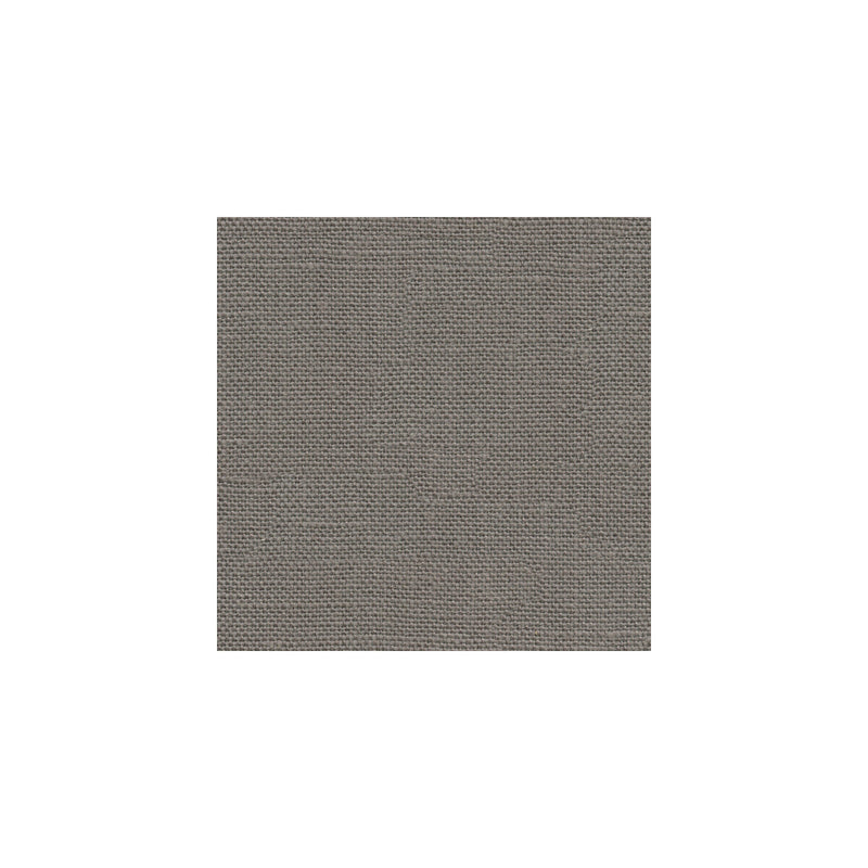 BRUNSCHWIG & FILS - BANKERS LINEN- STEEL - Fabric by the Yard STEEL