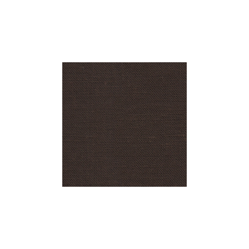 BRUNSCHWIG & FILS - BANKERS LINEN- MOCHA - Fabric by the Yard MOCHA