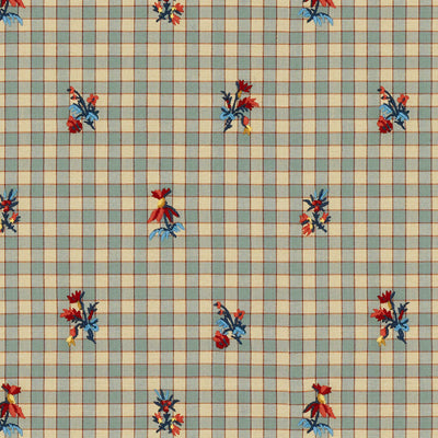 BRUNSCHWIG & FILS - LA SEYNE FLEURI- STONE BLUE - Fabric by the Yard - 8013113_15