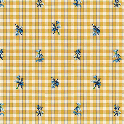 BRUNSCHWIG & FILS - LA SEYNE FLEURI- SUNFLOWER - Fabric by the Yard - 8013113_4