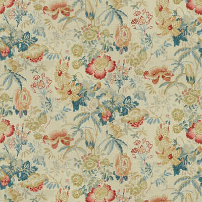 BRUNSCHWIG & FILS - EDENWOOD HDB- RED/BLUE - Fabric by the Yard - 8013143_195
