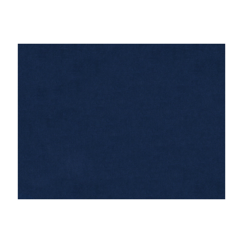 BRUNSCHWIG & FILS - CHARMANT VELVET- INDIGO - Fabric by the Yard INDIGO