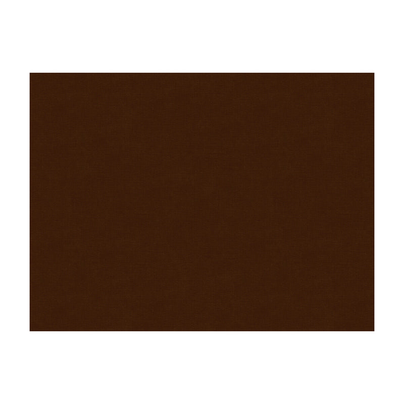 BRUNSCHWIG & FILS - CHARMANT VELVET- MAHOGANY - Fabric by the Yard MAHOGANY