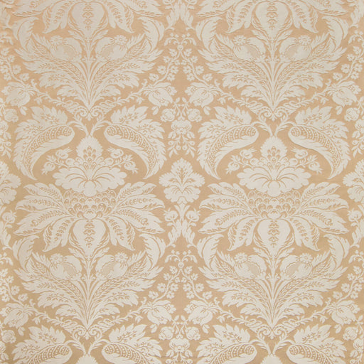 BRUNSCHWIG & FILS - DAMASK PIERRE- SAND - Fabric by the Yard SAND