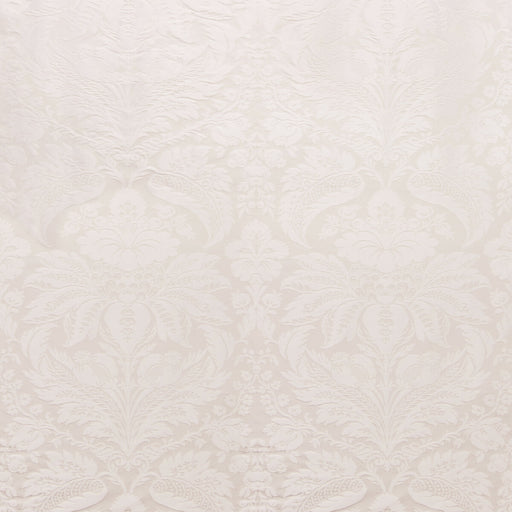 BRUNSCHWIG & FILS - DAMASK PIERRE- SNOW - Fabric by the Yard SNOW