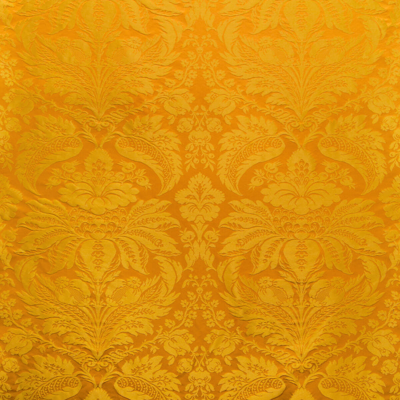 BRUNSCHWIG & FILS - DAMASK PIERRE- SPICE - Fabric by the Yard SPICE
