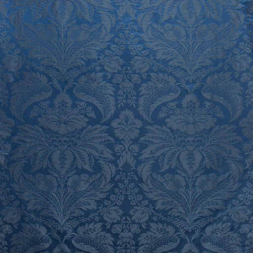BRUNSCHWIG & FILS - DAMASK PIERRE- OCEAN - Fabric by the Yard OCEAN