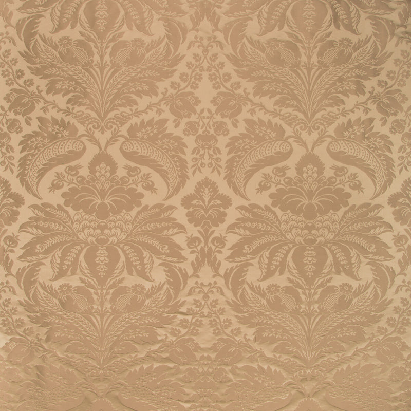 BRUNSCHWIG & FILS - DAMASK PIERRE- ALLSPICE - Fabric by the Yard ALLSPICE