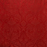 BRUNSCHWIG & FILS - DAMASK PIERRE- RED - Fabric by the Yard