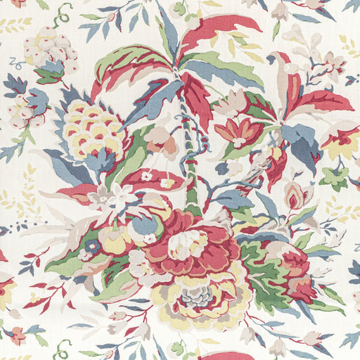 BRUNSCHWIG & FILS - HORSESHOE BAY- RED/BLUE - Fabric by the Yard RED/BLUE