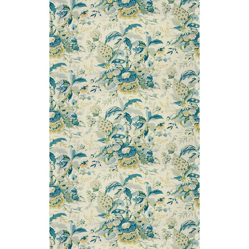 BRUNSCHWIG & FILS - HORSESHOE BAY- AQUA/GREEN - Fabric by the Yard AQUA/GREEN