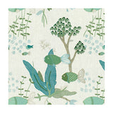 BRUNSCHWIG & FILS - LYFORD CAY- SEAFOAM - Fabric by the Yard