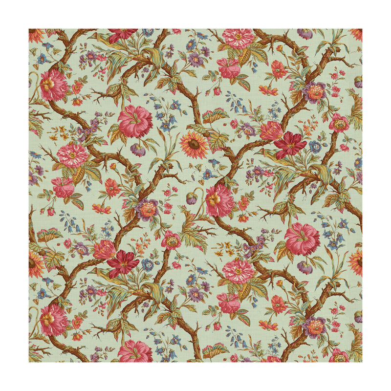 BRUNSCHWIG & FILS - ARBRE FLEURI- CIEL - Fabric by the Yard CIEL