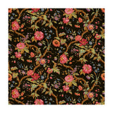 BRUNSCHWIG & FILS - ARBRE FLEURI- CHOCOLAT - Fabric by the Yard