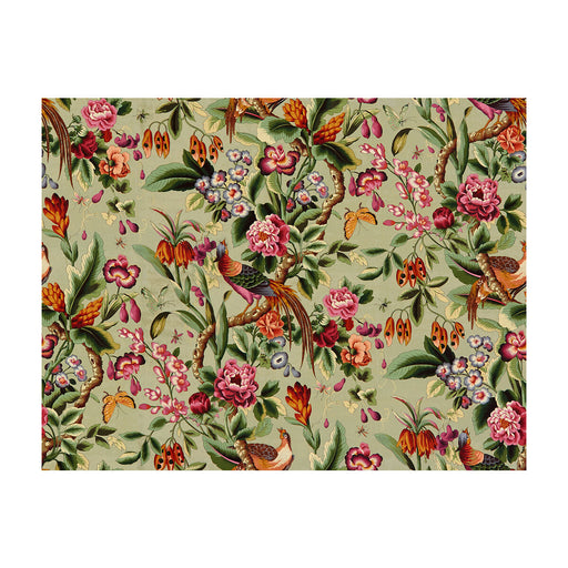 BRUNSCHWIG & FILS - PHEASANS- SABLE - Fabric by the Yard SABLE