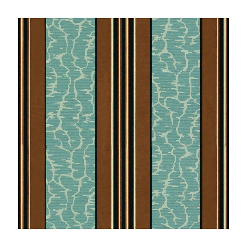 BRUNSCHWIG & FILS - CASTIGLIONE- TURQUOISE - Fabric by the Yard TURQUOISE