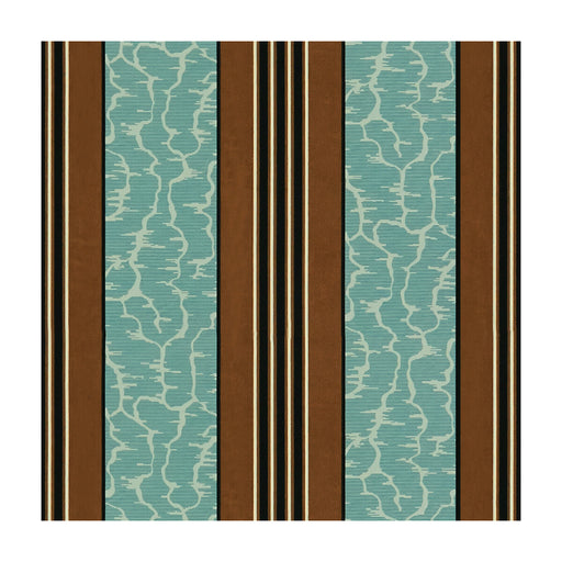 BRUNSCHWIG & FILS - CASTIGLIONE- TURQUOISE - Fabric by the Yard TURQUOISE