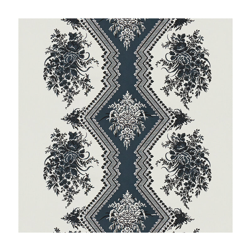 BRUNSCHWIG & FILS - COPPELIA SATIN- WHITE - Fabric by the Yard WHITE