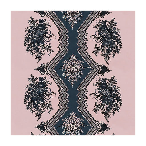 BRUNSCHWIG & FILS - COPPELIA SATIN- ROSE - Fabric by the Yard ROSE