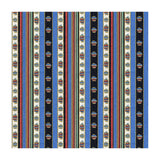 BRUNSCHWIG & FILS - RAYURE MOIRE- BLEU - Fabric by the Yard