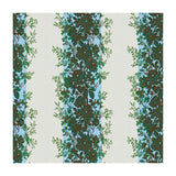 BRUNSCHWIG & FILS - RAYURE FLEURIE- BLUE/GREEN - Fabric by the Yard