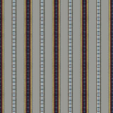 BRUNSCHWIG & FILS - RAYURE BRODERIE- GRIS - Fabric by the Yard