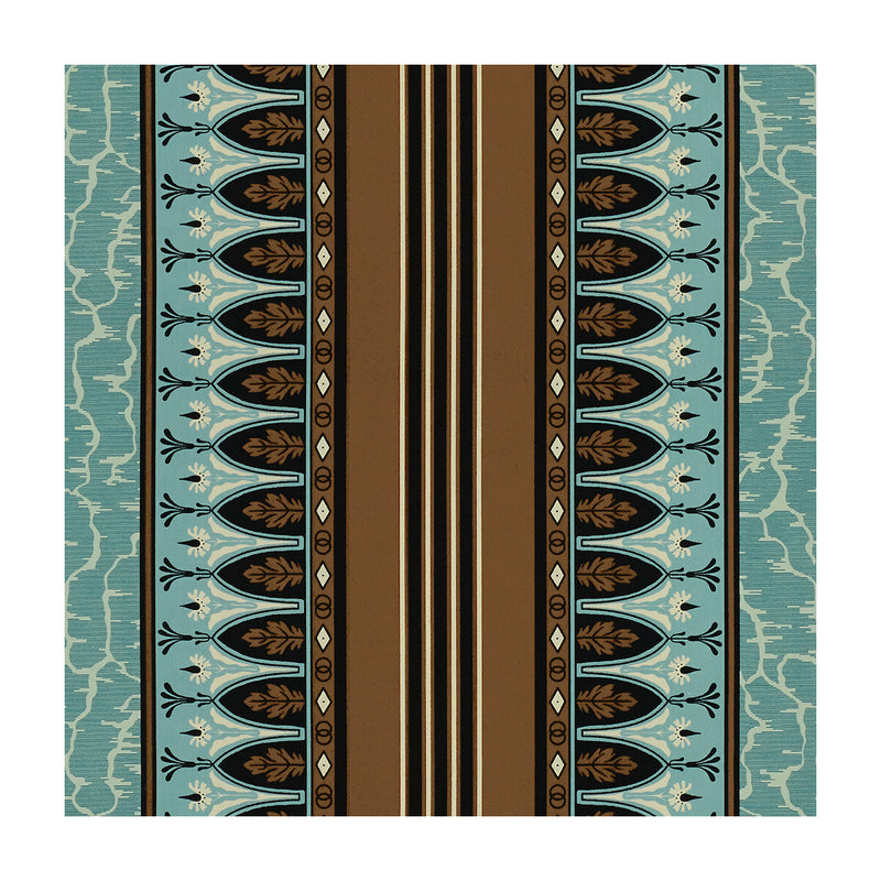 BRUNSCHWIG & FILS - LOLA MONTEZ- TURQUOISE - Fabric by the Yard TURQUOISE
