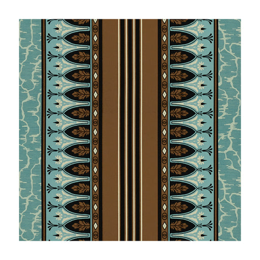 BRUNSCHWIG & FILS - LOLA MONTEZ- TURQUOISE - Fabric by the Yard TURQUOISE