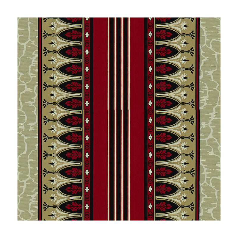 BRUNSCHWIG & FILS - LOLA MONTEZ- RED - Fabric by the Yard RED