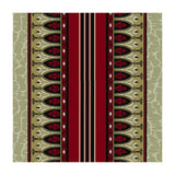 BRUNSCHWIG & FILS - LOLA MONTEZ- RED - Fabric by the Yard