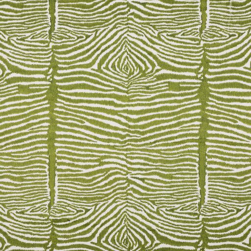BRUNSCHWIG & FILS - LE ZEBRE EMB- LEAF - Fabric by the Yard LEAF